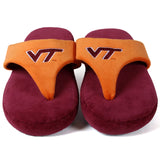 Virginia Tech Hokies Comfy Feet Flip Flop Slippers
