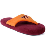Virginia Tech Hokies Comfy Feet Flip Flop Slippers