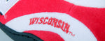 Wisconsin Badgers All Around Rubber Soled Slippers