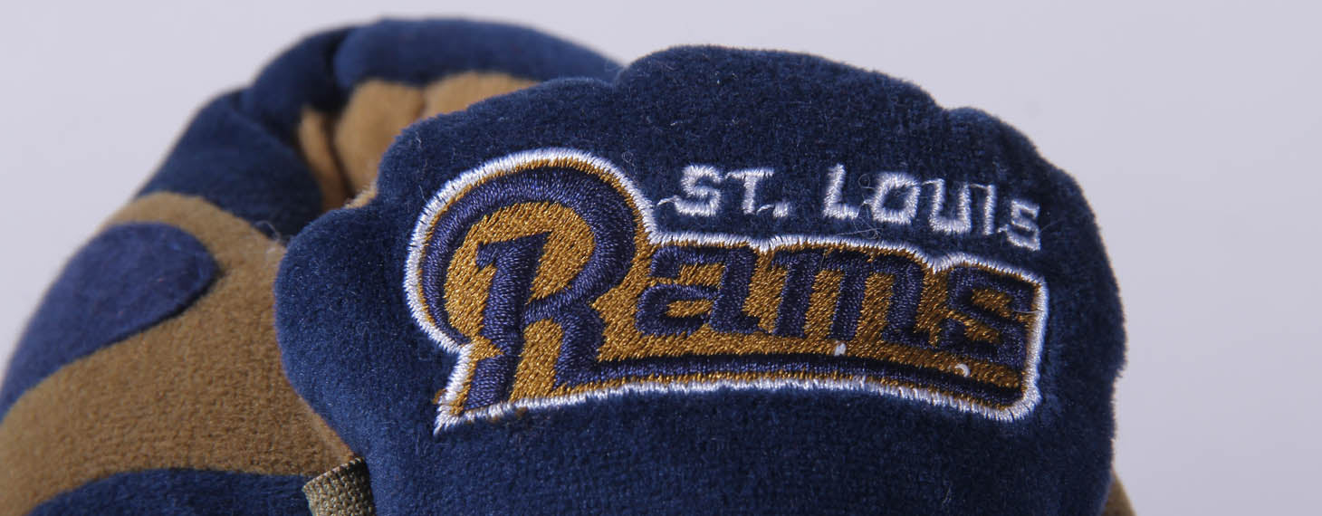 St. Louis Rams ComfyFeet Original Comfy Feet Sneaker Slippers