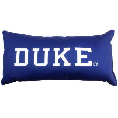 Duke Blue Devils 2 Sided Bolster Travel Pillow, 16" x 6", Made in the USA