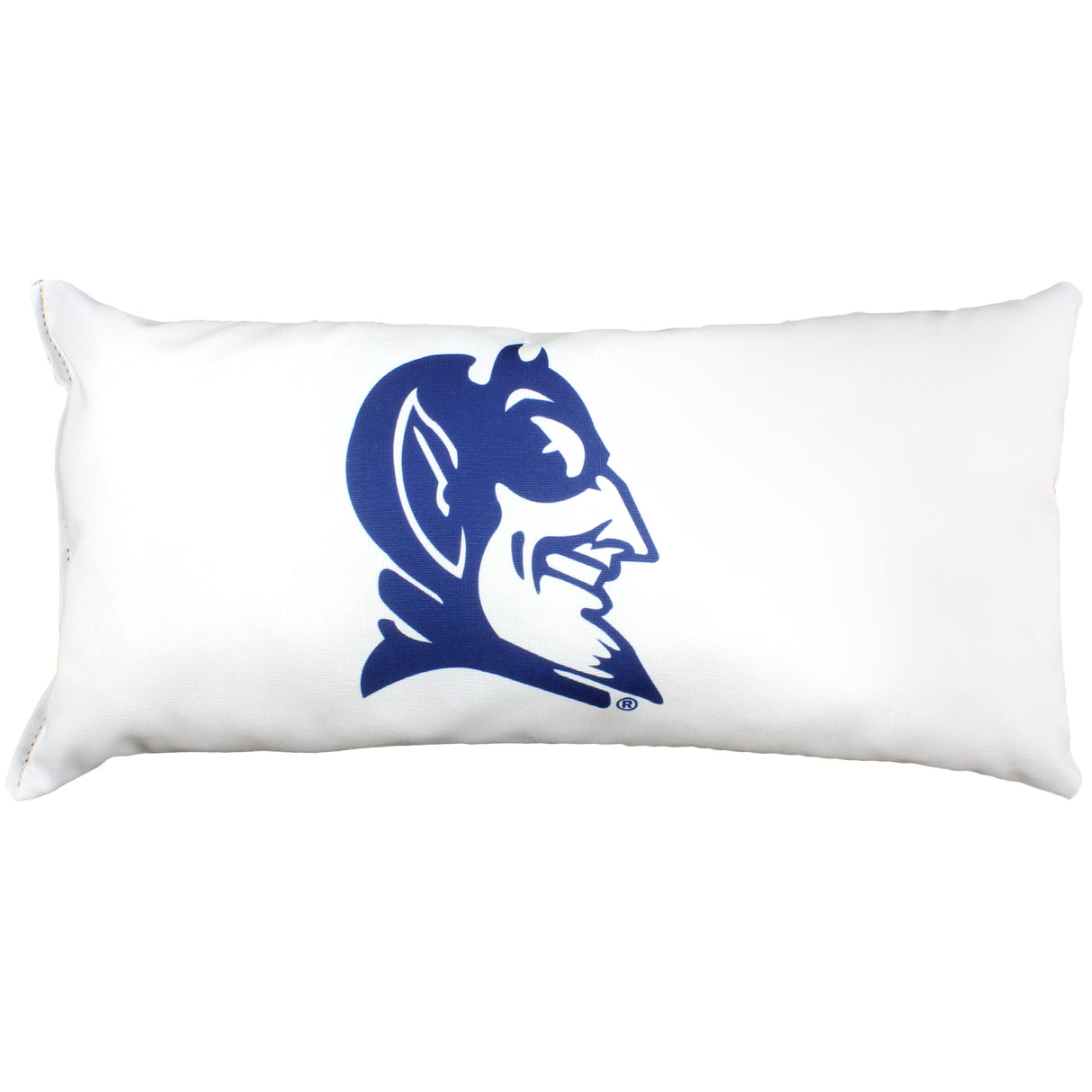 Duke Blue Devils 2 Sided Bolster Travel Pillow, 16" x 6", Made in the USA