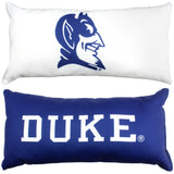 Duke Blue Devils 2 Sided Bolster Travel Pillow, 16" x 6", Made in the USA