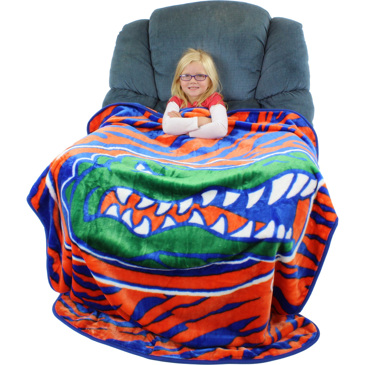 Florida Gators Raschel Throw Blanket, 50" x 60"