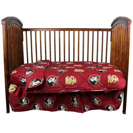 Florida State Seminoles 4 piece Baby Crib Set