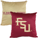 Florida State Seminoles 2 Sided Decorative Pillow, 16" x 16", Made in the USA