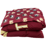 Florida State Seminoles Reversible Big Logo Soft and Colorful Comforter