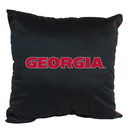 Georgia Bulldogs 2 Sided Decorative Pillow, 16" x 16", Made in the USA