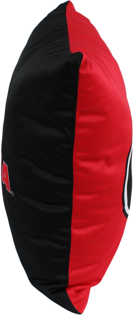 Georgia Bulldogs 2 Sided Decorative Pillow, 16" x 16", Made in the USA