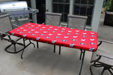 Alabama Crimson Tide Fitted Table Cover / Tablecloth:  3 Sizes Available