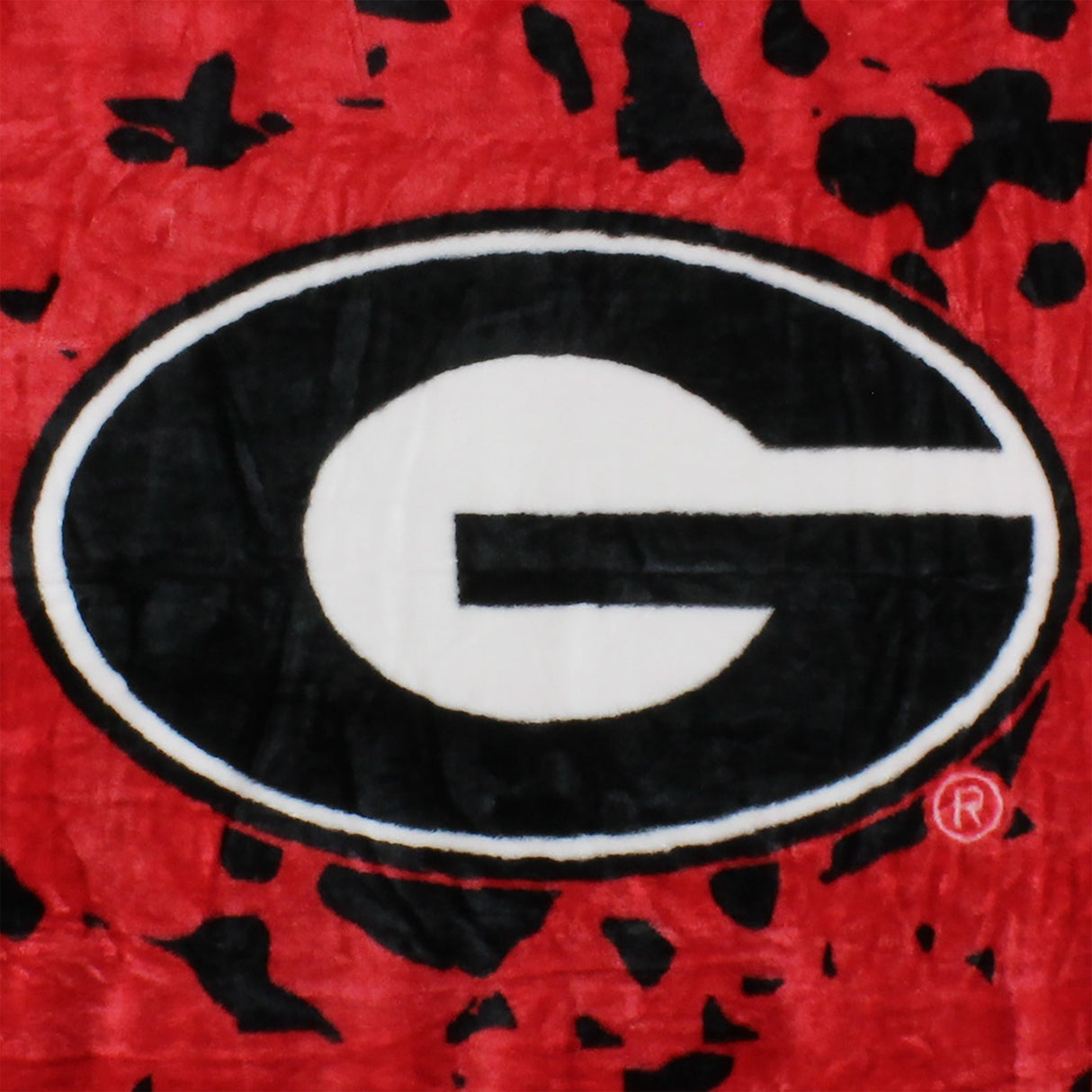 Georgia Bulldogs Plush Throw Blanket, Bedspread, 86" x 63"
