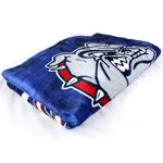 Gonzaga Bulldogs Sublimated Soft Throw Blanket