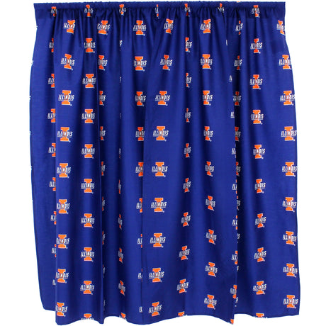 Illinois Fighting Illini Curtain Panels