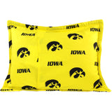 Iowa Hawkeyes Pillow Sham