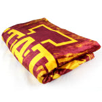 Iowa State Cyclones Sublimated Soft Throw Blanket