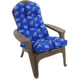 Kansas Jayhawks Adirondack Chair Cushion