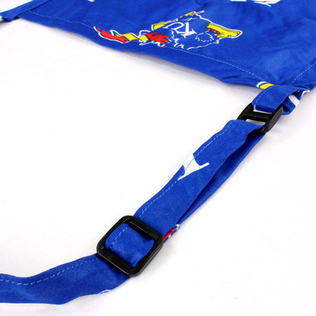 Kansas Jayhawks Grilling Tailgating Apron with 9" Pocket, Adjustable