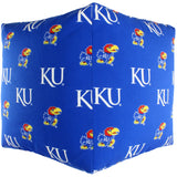 Kansas Jayhawks Cube Cushion