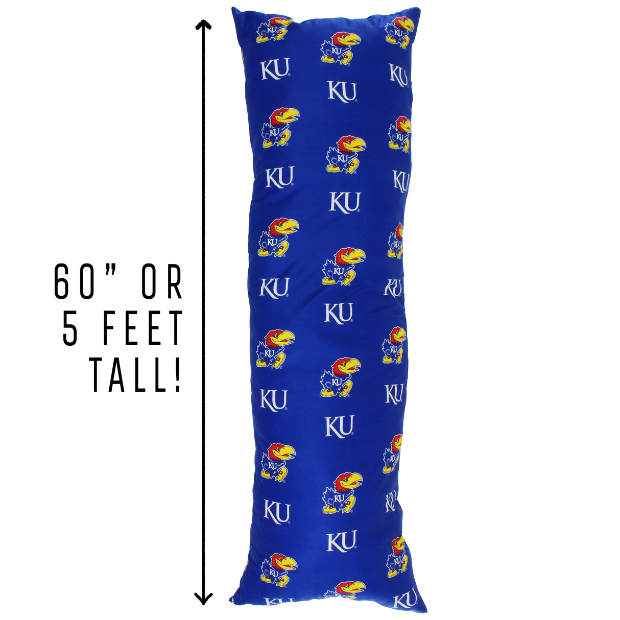 Kansas Jayhawks Body Pillow