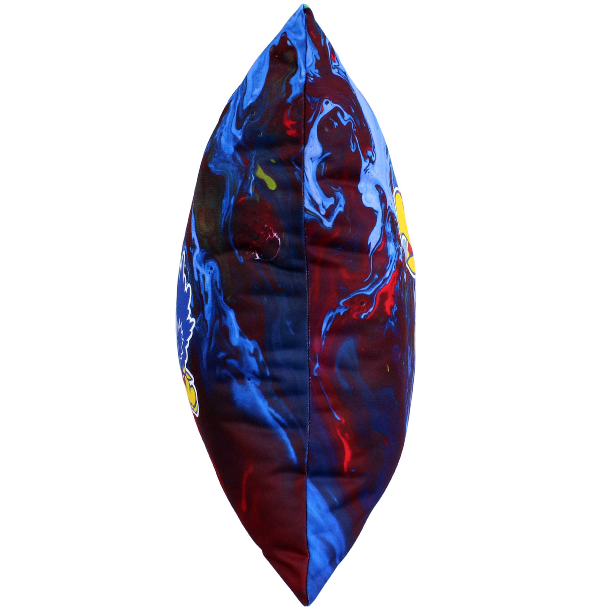 Kansas Jayhawks 2 Sided Color Swept Decorative Pillow, 16" x 16"