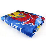 Kansas Jayhawks Sublimated Soft Throw Blanket