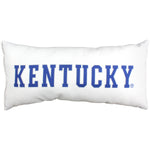 Kentucky Wildcats 2 Sided Bolster Travel Pillow, 16" x 8", Made in the USA
