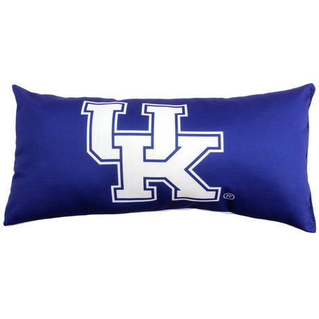 Kentucky Wildcats 2 Sided Bolster Travel Pillow, 16" x 6", Made in the USA