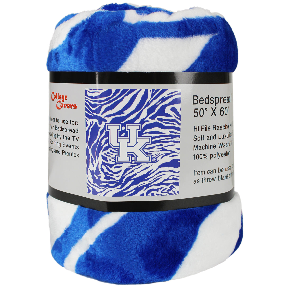 Kentucky Wildcats Raschel Throw Blanket