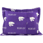 Kansas State Wildcats Reversible Cotton Comforter Set