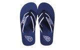 Tennessee Titans Contour Flip Flops