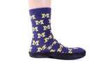 Michigan Wolverines Slipper Socks