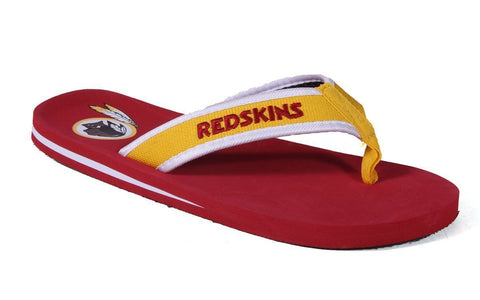 Washington Redskins Contour Flip Flops