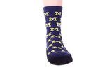 Michigan Wolverines Slipper Socks