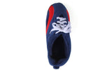 NFL sneaker slippers new england patriots slippers from top view