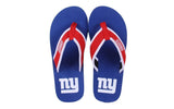 New York Giants Contour Flip Flops