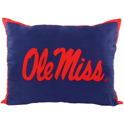 Ole Miss Rebels Fully Stuffed Big Logo Pillow