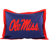 Ole Miss Rebels Reversible Cotton Comforter Set
