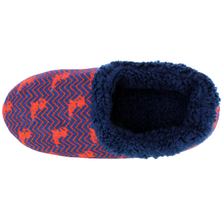 Ole Miss Rebels Chevron Slip On Slippers