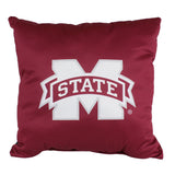 Mississippi State Bulldogs 2 Sided Decorative Pillow, 16" x 16", Made in the USA