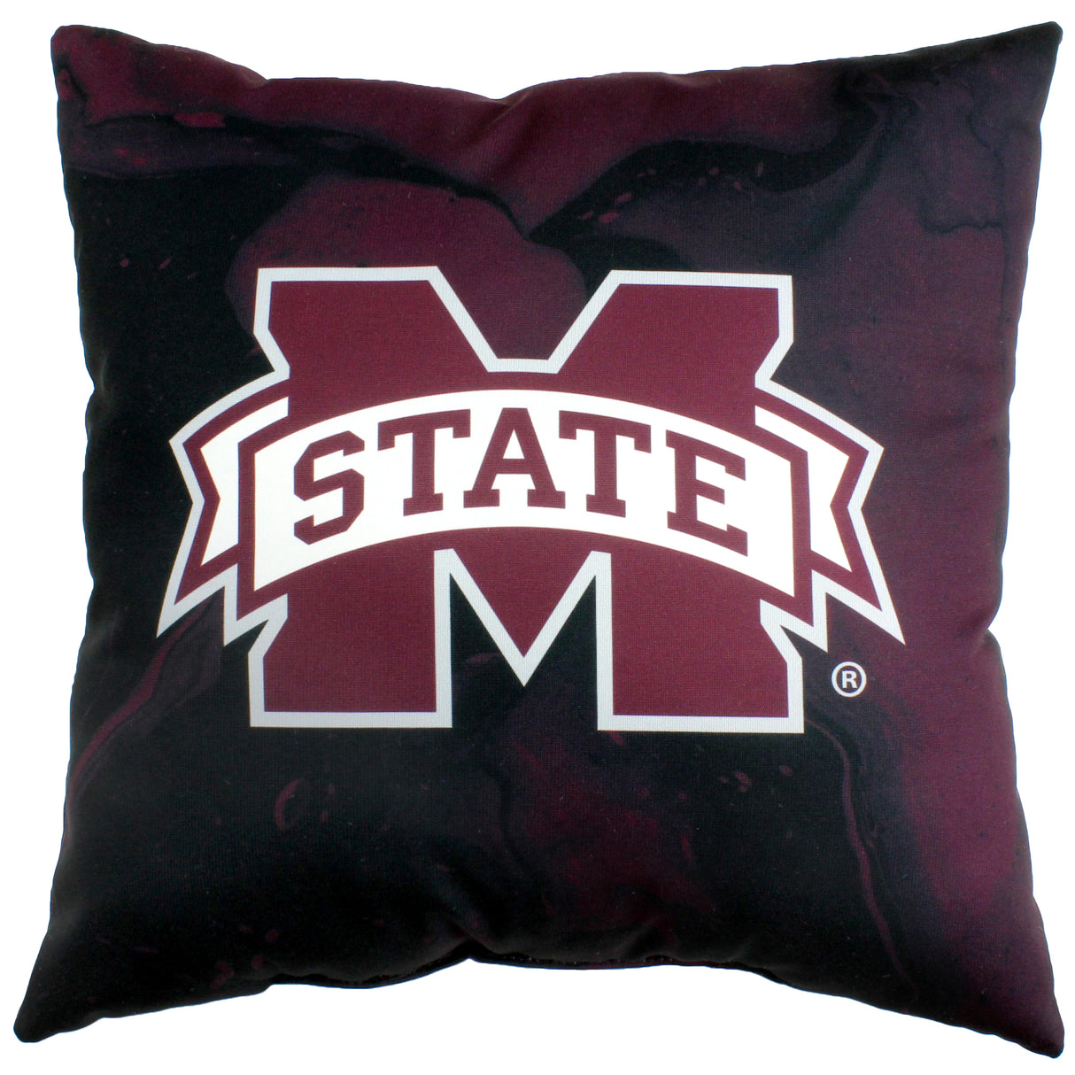 Mississippi State Bulldogs 2 Sided Color Swept Decorative Pillow, 16" x 16"