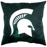 Michigan State Spartans 2 Sided Color Swept Decorative Pillow, 16" x 16"