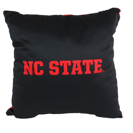 North Carolina State Wolfpack 2 Sided Decorative Pillow, 16" x 16", Made in the USA