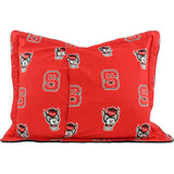 North Carolina State Wolfpack Pillow Sham