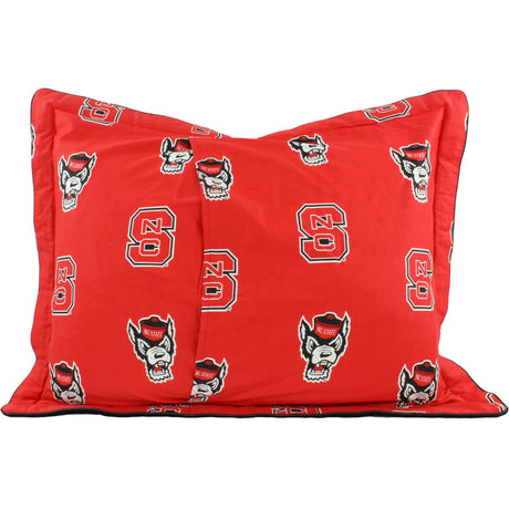 North Carolina State Wolfpack Pillow Sham