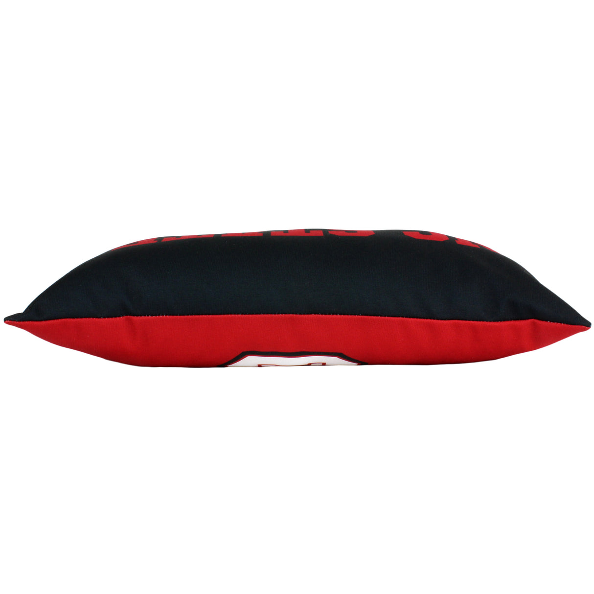 North Carolina State Wolfpack 2 Sided Bolster Travel Pillow, 16" x 6", Made in the USA