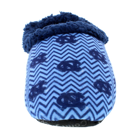 North Carolina Tar Heels Chevron Slip On Slippers