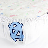 North Carolina Tar Heels Baby Crib Fitted Sheet