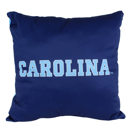 North Carolina Tar Heels 2 Sided Decorative Pillow, 16" x 16", Made in the USA