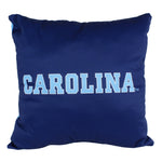 North Carolina Tar Heels 2 Sided Decorative Pillow, 16" x 16", Made in the USA