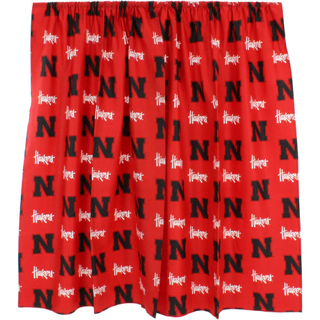 Nebraska Huskers Curtain Panels - 63" or 84"